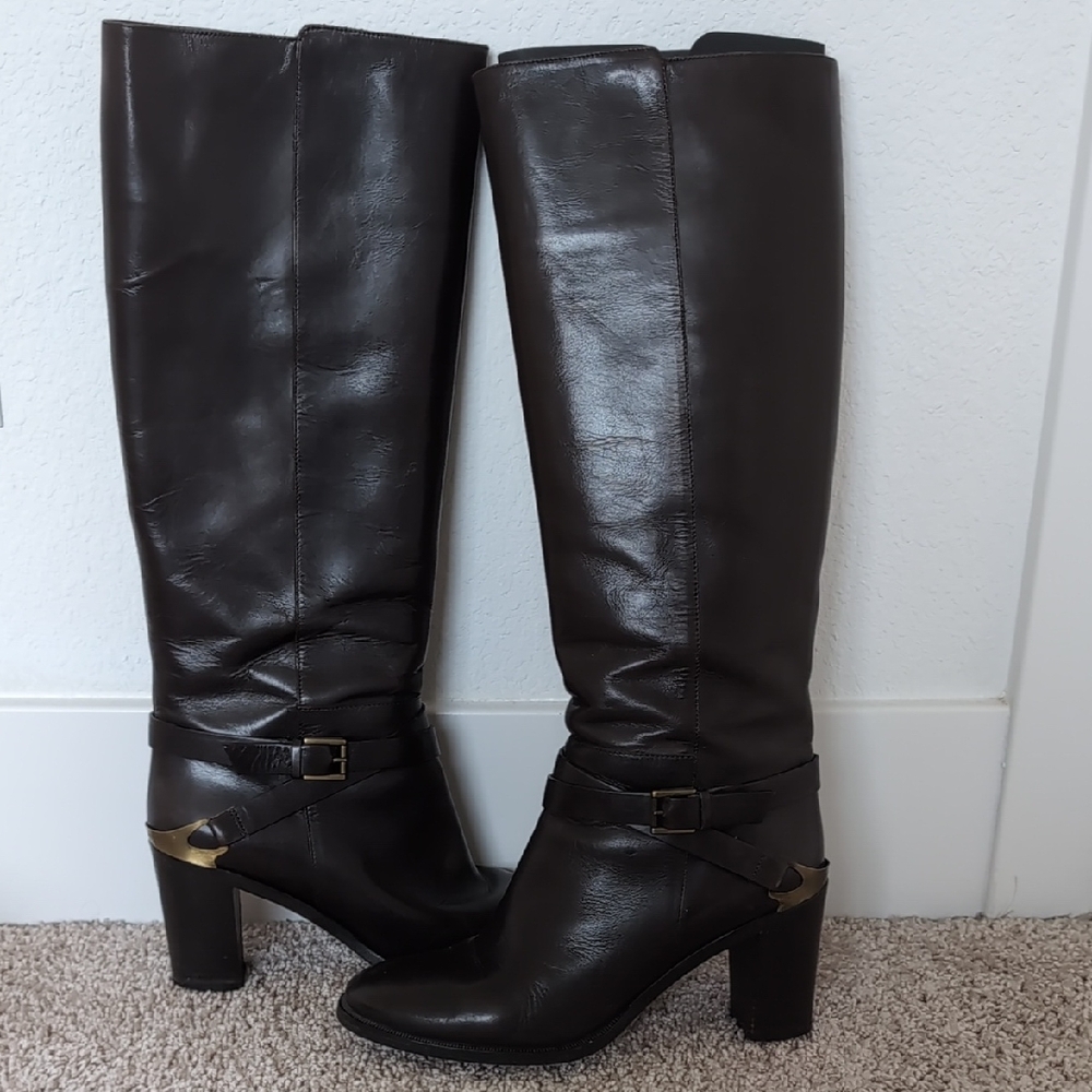 Fratelli Rossetti Dark Brown Heeled Boots
